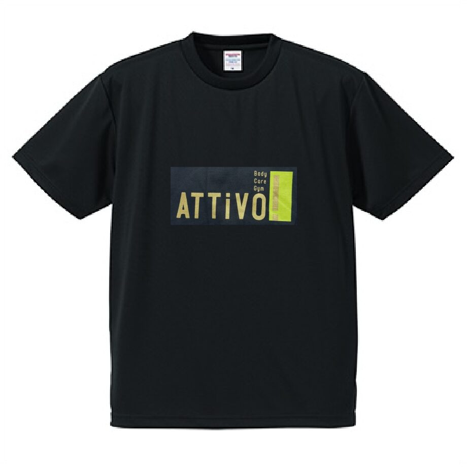 ATTiVO オリジナル　Tシャツ(ブラック)